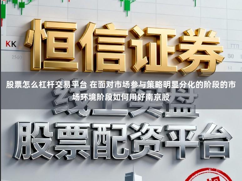 股票怎么杠杆交易平台 在面对市场参与策略明显分化的阶段的市场环境阶段如何用好南京股