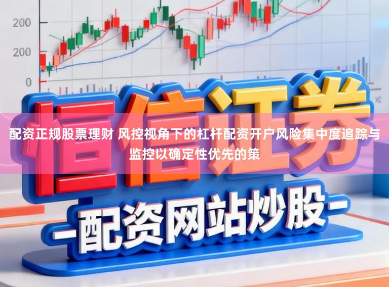 配资正规股票理财 风控视角下的杠杆配资开户风险集中度追踪与监控以确定性优先的策
