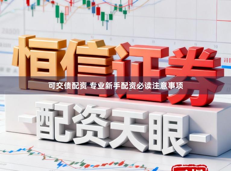 可交债配资 专业新手配资必读注意事项