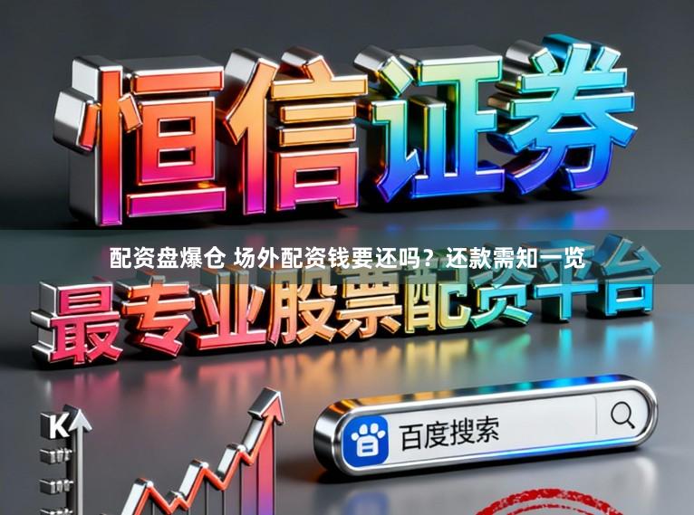 配资盘爆仓 场外配资钱要还吗?还款需知一览