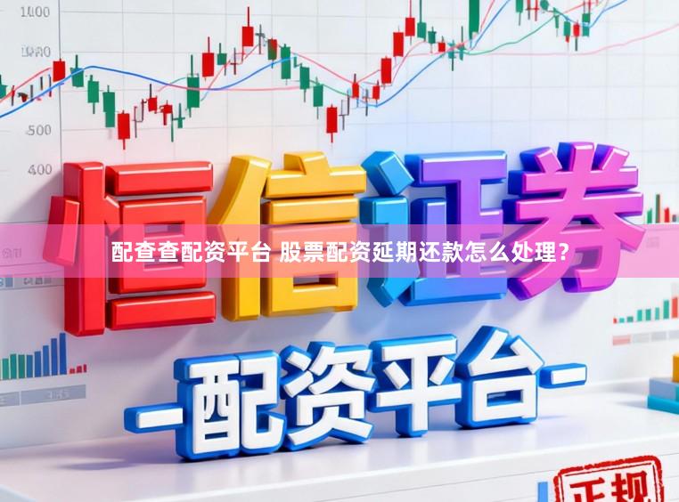配查查配资平台 股票配资延期还款怎么处理？