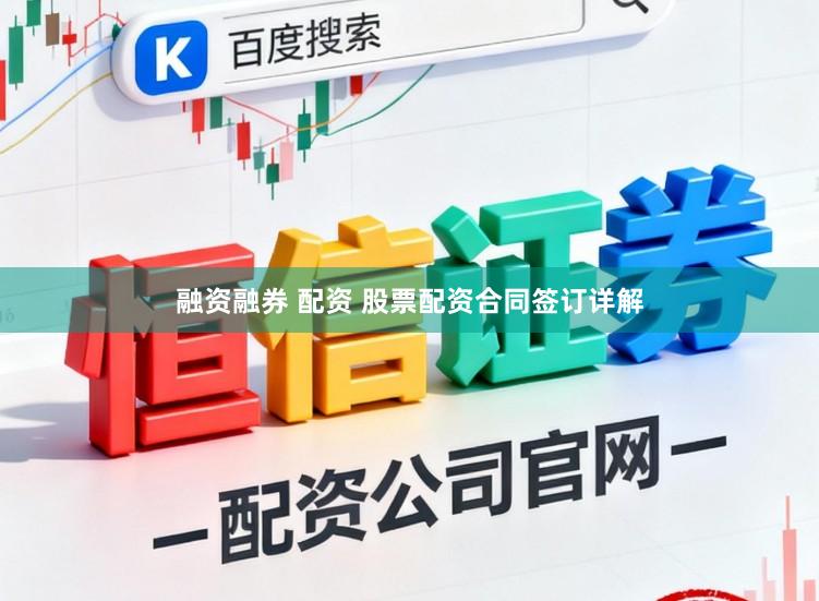 融资融券 配资 股票配资合同签订详解